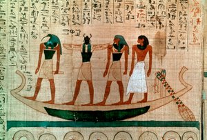 Oud-Egyptisch papyrus, 11e-10e eeuw v.Chr.