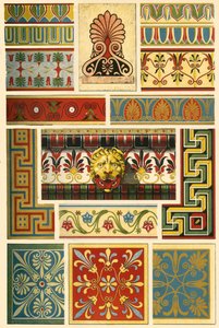 Oude Griekse polychrome architectuur, 1898