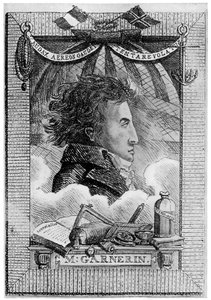 Andre Jacques Garnerin, Franse luchtvaartpionier en de eerste parachutist door Unbekannt