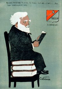 Andrew Carnegie 1835-1918, Schots-Amerikaanse industrieel en filantroop