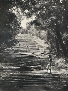 Begin van de Stenen Trappen van Mihintale, 1926