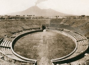 Amfitheater, Pompeii, Italië, c1900s door Unbekannt