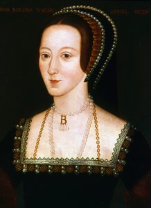 Anne Boleyn, tweede vrouw van Hendrik VIII door Unbekannt