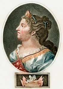 Anne, koningin van Groot-Brittannië, ca. 1796 door Unbekannt