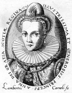 Anne van Denemarken, koningin-gemalin van Koning James I van Engeland en VI van Schotland