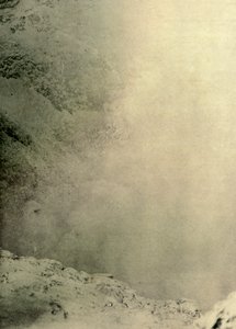 Een ander uitzicht op de krater van Erebus, 1908, 1909 door Unbekannt
