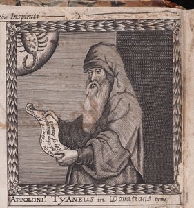 Apollonius van Tyana Uit: De orde van de Inspirati, 1659 door Unbekannt