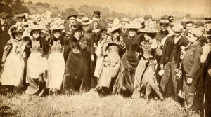 Appy Ampstead op een feestdag, 1900, 1933 door Unbekannt