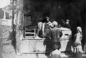Arabische kok, Aleppo weg, Bagdad, Irak, 1917-1919