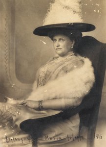 Aartshertogin Maria Josepha van Oostenrijk 1867-1944, prinses van Saksen, 1913