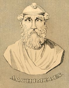 Archimedes, c287-212 v.Chr., 1830
