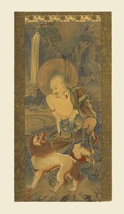 Arhat, Japans, late Kamakura-periode, 14e eeuw, 1886 door Unbekannt