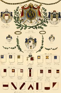 Wapens van het Franse Keizerrijk en van de keizerlijke adel, 1806, 1921