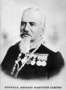 Arsenio Martinez Campos, geboren 1821, c1910
