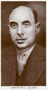 Arthur J Elvin, Britse bokspromotor, 1938 door Unbekannt