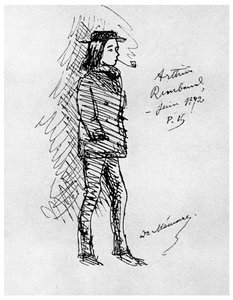 Arthur Rimbaud, Franse dichter en avonturier, 1895-1956