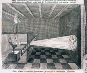 Hulpmiddelen voor kunstenaars, camera obscura