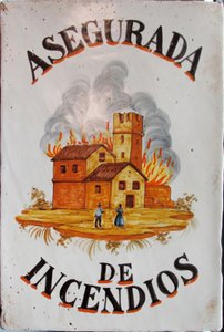 Asegurada de incendios, Tweede Helft van de 19e eeuw.