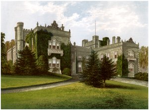 Aske Hall, Yorkshire, huis van de Graaf van Zetland, c1880