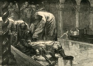 Moord op Keizer Leo V, 820 AD, 1890 door Unbekannt