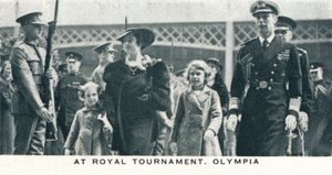 Op het Koninklijk Toernooi, Olympia, 1936-1937