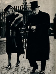 Bij de begrafenis van de hertog van Connaught