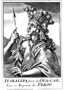 Atahualpa d1553, laatste Inca-keizer van Peru, 1686