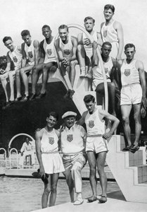 Atleten bij de Amerikaanse Olympische Trials
