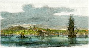 Auckland, Nieuw-Zeeland, c1880