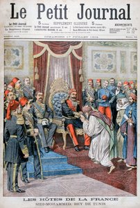Audiëntie bij Muhammad IV al-Hadi, de Bey van Tunis, 1904 door Unbekannt