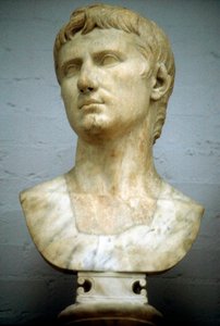 Augustus Caesar - Gaius Julius Caesar Octavianus 63 v.Chr.-14 n.Chr., eerste Romeinse keizer