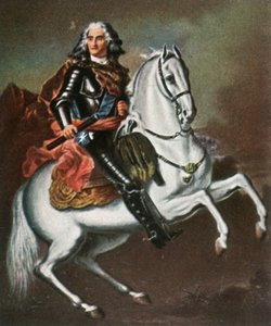 Augustus II de Sterke door Unbekannt
