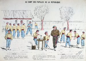 Aux Camp des Pupilles de la République, 1871 door Unbekannt