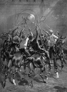 Luchtvaart push-ball, ca. 1914