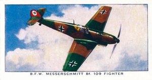 B.F.W. Messerschmitt Bf. 109 jager