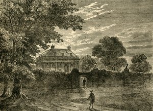 Balmes Huis in 1750, ca. 1876 door Unbekannt
