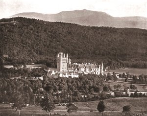 Balmoral Castle, Aberdeenshire, Schotland, 1894