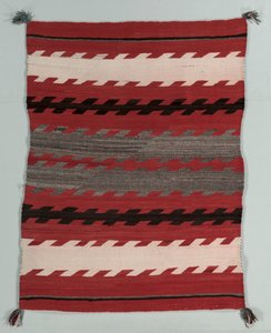 Gestreept tapijt, ca. 1890-1900