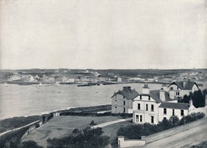 Bangor - De stad en de baai, vanaf Mornington Park, Princeton, 1895 door Unbekannt