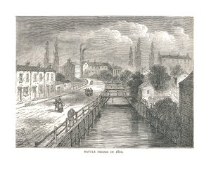 Battle Bridge, 1810 door Unbekannt
