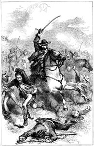 Slag bij Buena Vista, Mexico, 1847 ca. 1880 door Unbekannt