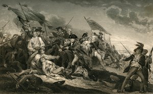 Slag bij Bunker Hill, 1877 door Unbekannt