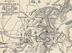 Slag bij Friedland, 14 juni 1807 door Unbekannt