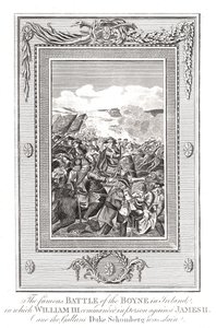 Slag aan de Boyne, 1690 door Unbekannt