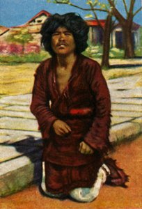 Bedelaar, centraal China, ca. 1928