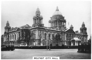 Stadhuis van Belfast, 1937 door Unbekannt