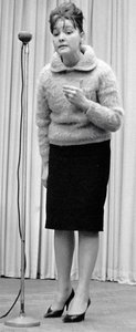 Bella Akhmadulina, Russische dichter, 1960s door Unbekannt