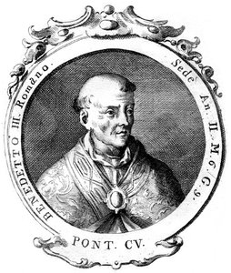 Benedictus III, Paus van de Katholieke Kerk door Unbekannt