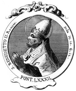 Benedictus II, paus van de Katholieke Kerk door Unbekannt