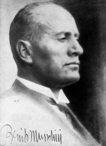 Benito Mussolini, Italiaanse fascistische dictator, ca. 1930s door Unbekannt